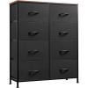 Black and Rustic Brown