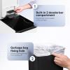 imageWLIVE 2 x 8 Gallon Stainless Steel Dual Trash Can Double Trash Can Kitchen with SoftClose Lid Trash and Recycle Bin Combo Kitchen Garbage Can with Deodorizing Filter Box and Inner Buckets SilverWhite