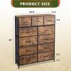 imageWLIVE 9 Drawer Dresser and 11 Drawer Dresser Set Dresser for Bedroom Closet Hallway Storage Dresser Organizer Unit Dressers ampamp Chests of Drawers with Fabric Bins