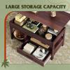 imageWLIVE Coffee Table 39quot Lift Top Coffee Table with Hidden Compartment Storage Drawers and Storage Shelf for Living Room Reception Room EspressoEspresso