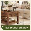 imageWLIVE Coffee Table 39quot Lift Top Coffee Table with Hidden Compartment and Storage Shelf for Living Room Rustic BrownRustic Brown