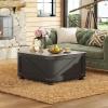imageWLIVE Farmhouse Lift Top Coffee Table with Storage 315quot Square Center Table FlipTop Hidden Compartment WoodGrain Coffee Table for Living Room Bedroom BlackBlack Oak