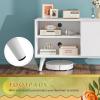imageWLIVE TV Stand for 55 Inch TVs Entertainment Center with Storage Cabinet MidCentury TV Stands for Living Room and Bedroom 50quot TV Console BrownWhite