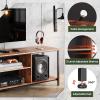 imageWLIVE TV Stand up to 65 Inch TV 55quot Entertainment Center Industrial TV Console with Open Storage Shelf for Living Room and Bedroom Rustic BrownRustic Brown