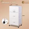 imageWLIVE 3 Drawer and 9 Drawer Dresser Set Dresser for Bedroom Closet Hallway Storage Organizer Unit Dressers ampamp Chests of Drawers with Fabric Bins White
