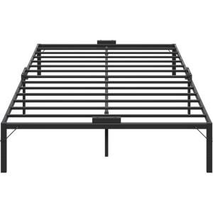 imageWLIVE Queen Bed Frame Metal Platform Bed Frame Sturdy Queen Size Beds with Storage Space Under Bed Suitable for BedroomQueen
