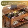 imageWLIVE Coffee Table 39quot Lift Top Coffee Table with Hidden Compartment Storage Shelf and Lifting Top for Home Living Room Office and Reception Room BrownBrown