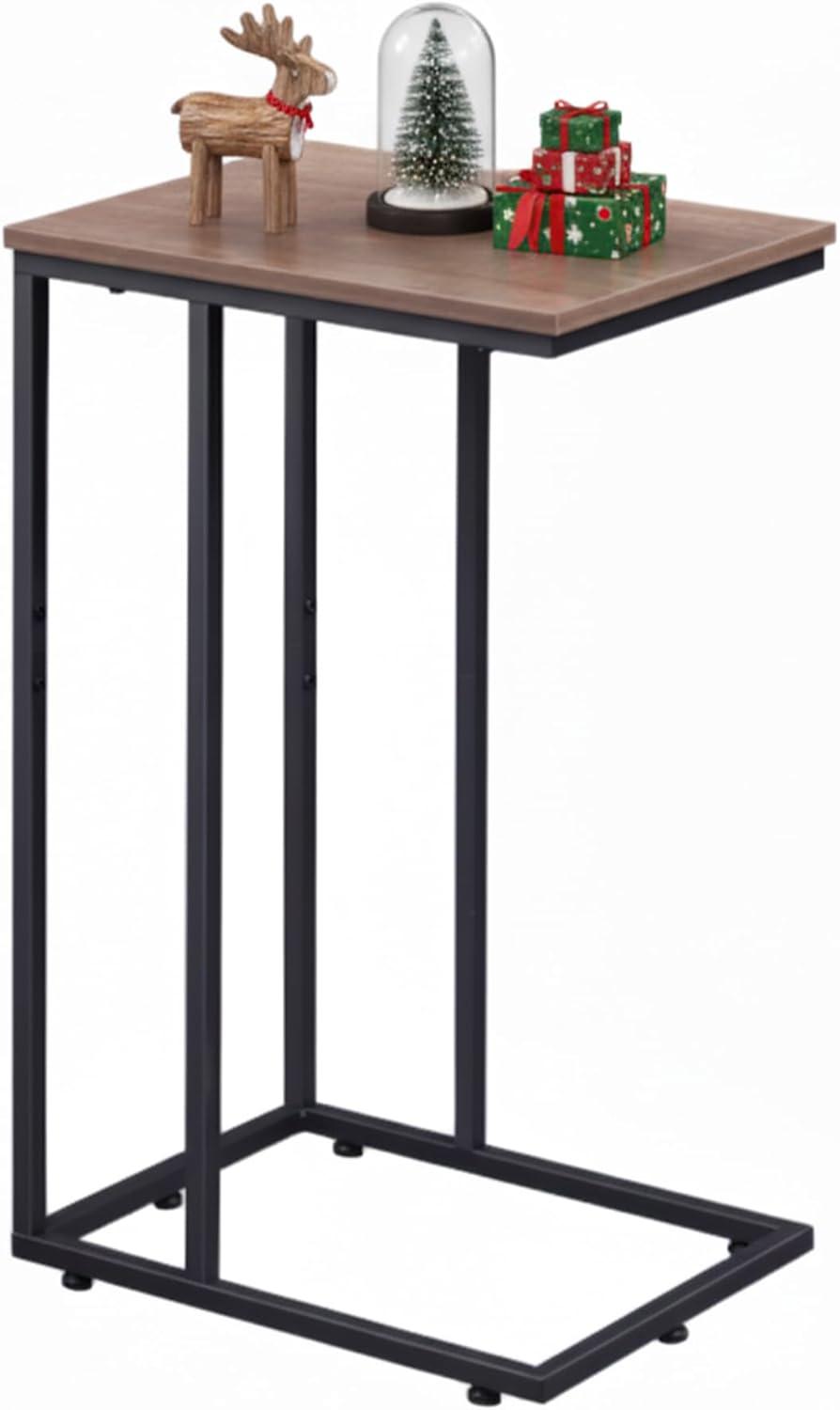 imageWLIVE End Tables Living Room Set of 2 C Shaped End Table