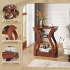 imageWLIVE End Tables Living Room Set of 2 C Shaped End Table