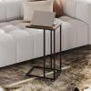 imageWLIVE End Tables Living Room Set of 2 C Shaped End Table