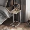 imageWLIVE Side Table C Shaped End Table for Couch Sofa and Bed Large Desktop C Table for Living Room Bedroom Bedside Creamy GreigeGreige