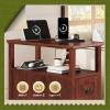 imageWLIVE Narrow Side Table with Charging Station Wooden End Table with 2 Drawers End Tables Living Room Bedroom Small Space Antique CherryAntique Cherry