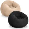 imageWLIVE 2 Pcs Bean Bag Chair Inflatable Comfy Chair for Adults Kids Suit for Dorm Gaming Room