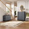 imageWLIVE 5 Drawer Dresser and 8 Drawer Dresser Set Storage Tower Organizer Unit for Bedroom Hallway Entryway