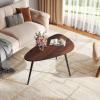 imageWLIVE Oval Coffee Table with End Table