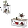 imageWLIVE Farmhouse End TableCoffee Table