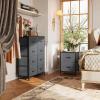 imageWLIVE 2 Drawer Dresser and 8 Drawer Dresser Set Storage Tower Organizer Unit for Bedroom Hallway Entryway