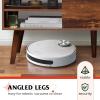 imageWLIVE Coffee Table Lift Top Coffee Table with 2 Drawers Large Hidden Compartment and Open Storage Shelf Lift Tabletop Dining Table for Living Room EspressoRetro Brown