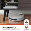 imageWLIVE Coffee Table Lift Top Coffee Table with 2 Drawers Large Hidden Compartment and Open Storage Shelf Lift Tabletop Dining Table for Living Room EspressoAgrey