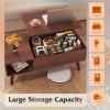 imageWLIVE Coffee Table for Living Room Small Coffee Table with Storage Lift Top Modern Wooden Dining Center Table with Storage Shelf amp Hidden Compartment 315 BlackEspresso