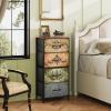 imageWLIVE Dresser with 4 Drawers Storage Tower Organizer Unit Fabric Dresser for Bedroom Hallway Entryway Closets Sturdy Steel Frame Wood Top Easy Pull Handle Vintage GreenPattern