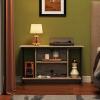 imageWLIVE TV Stand for 32 Inch TV Small TV Entertainment Center with with Storage Cabinet Industrial TV Stands for Living Room Bedroom and Corner 32 TV Console Rustic BrownGreige