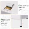imageWLIVE Dresser for Bedroom with 5 Drawers Wide Chest of Drawers for Bedroom Fabric Dresser for Living Room Closet Hallway Cream WhiteWhite