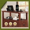 image:imageWLIVE End Table with Charging Station Narrow Side Table for Living Room Farmhouse Nightstand with Storage Small Wooden Cabinet with USB Ports and Outlets for Living Room and Bedroom CherryCherry