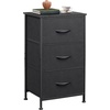 image:imageWLIVE 3 Drawer 7 Drawer and 9 Drawer Dresser Set Dresser for Bedroom Closet Hallway Storage Organizer Unit Dressers amp Chests of Drawers Charcoal Black