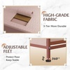 image:imageWLIVE Dresser for Bedroom with 5 Drawers Wide Chest of Drawers Fabric Dresser Storage Organizer Unit with Fabric Bins for Closet Living Room Hallway Tiedye Print Pink Purple BluePink and Rose Gold