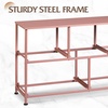 image:imageWLIVE Dresser for Bedroom with 5 Drawers Wide Chest of Drawers Fabric Dresser Storage Organizer Unit with Fabric Bins for Closet Living Room Hallway Tiedye Print Pink Purple BluePink and Rose Gold