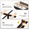 image:imageWLIVE King Size Upholstered Bed Frame with 4 Storage Drawers and Headboard Velvet Platform Bedframe Sturdy Metal amp Wooden Slats Support No Box Spring Needed Easy Assembly BlackBlack