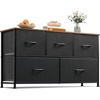 Black and Rustic Brown
