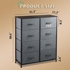 image:imageWLIVE 2 Drawer Dresser with 2 and 8 Drawer Dresser Set Storage Tower Organizer Unit for Bedroom Hallway Entryway