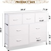 image:imageWLIVE 5 Drawer Dresser 7 Drawer and 9 Drawer Dresser Set Dresser for Bedroom Closet Hallway Storage Dresser Organizer Unit Dressers amp Chests of Drawers White