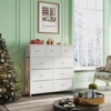 image:imageWLIVE 5 Drawer Dresser 7 Drawer and 9 Drawer Dresser Set Dresser for Bedroom Closet Hallway Storage Dresser Organizer Unit Dressers amp Chests of Drawers White