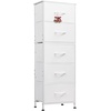 image:imageWLIVE 5 Drawer Dresser 7 Drawer and 9 Drawer Dresser Set Dresser for Bedroom Closet Hallway Storage Dresser Organizer Unit Dressers amp Chests of Drawers White