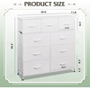 image:imageWLIVE 5 Drawer Dresser 7 Drawer and 9 Drawer Dresser Set Dresser for Bedroom Closet Hallway Storage Dresser Organizer Unit Dressers amp Chests of Drawers White