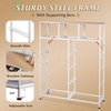 image:imageWLIVE Storage Organizer Unit with 11 Fabric Bins Storage Drawers Organizer with Steel Frame Tall Storage Tower Organizaton for Living Room Hallway Office Cream WhiteLight Grey