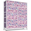 Tie-dye Purple Print