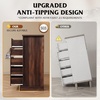 image:imageWLIVE 63 Dresser for Bedroom Modern 9 Drawer Dresser with Exclusive AntiTip Structure Wooden Chest of Drawers with Metal Handles for Living Room Hallway Closet Home Furniture Rustic BrownRustic Brown