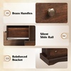 image:imageWLIVE 63 Dresser for Bedroom Modern 9 Drawer Dresser with Exclusive AntiTip Structure Wooden Chest of Drawers with Metal Handles for Living Room Hallway Closet Home Furniture Rustic BrownRustic Brown